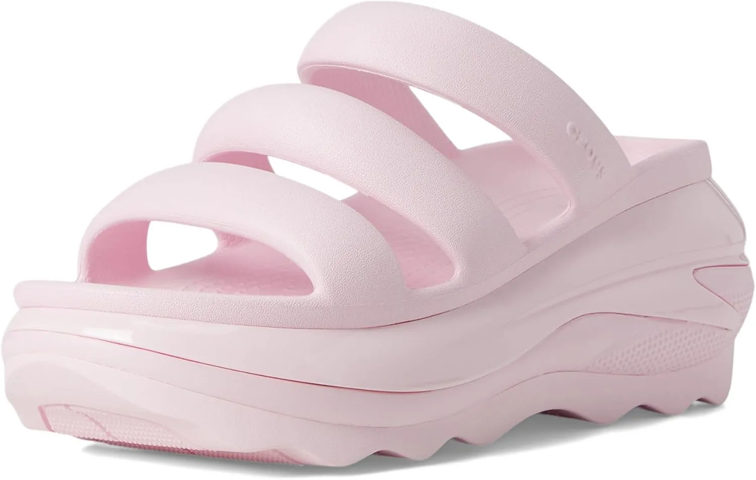 Crocs Unisex-Adult Mega Crush Triple Strap Sandal Platform