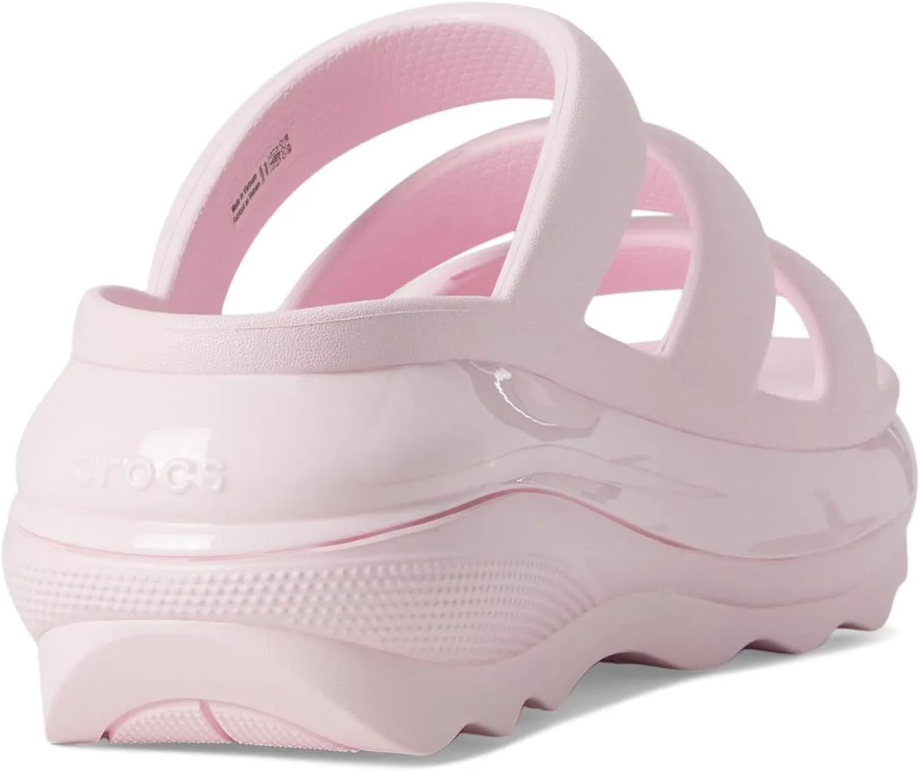 Crocs Unisex-Adult Mega Crush Triple Strap Sandal Platform