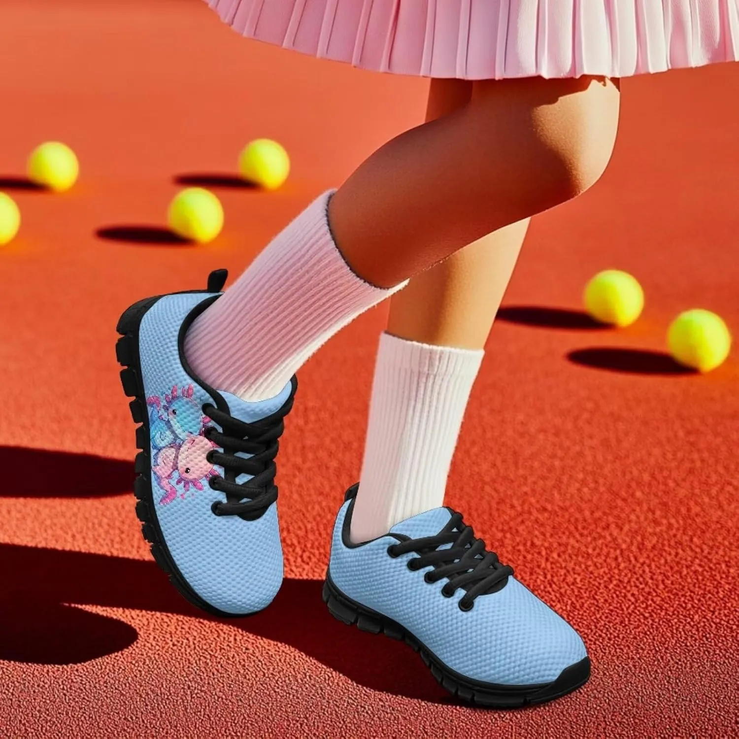 Cute Shoes for Teen Girls Everyday Kids Running Sneakers Non Slip