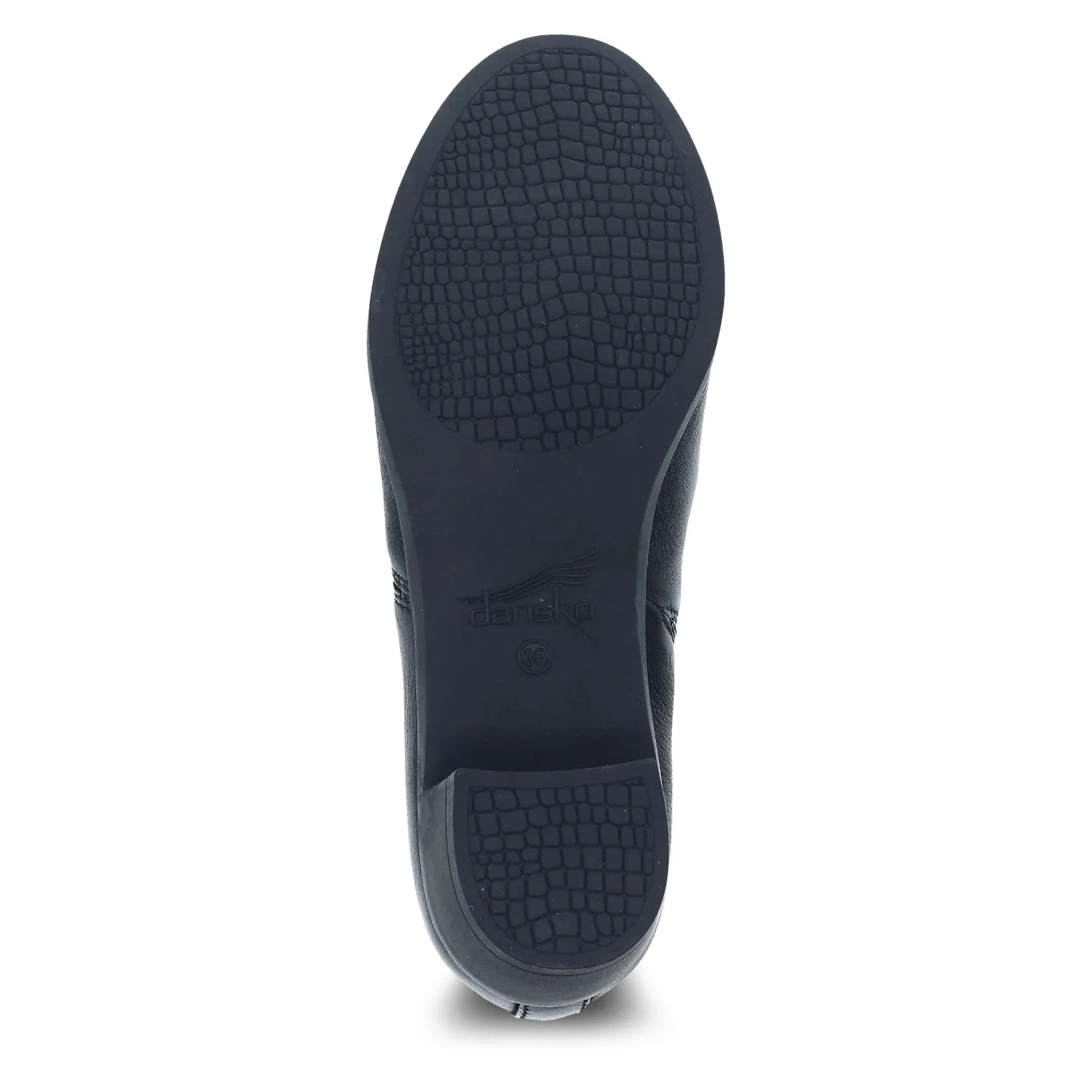 DANSKO CAMDYN BLACK BURNISHED NUBUCK