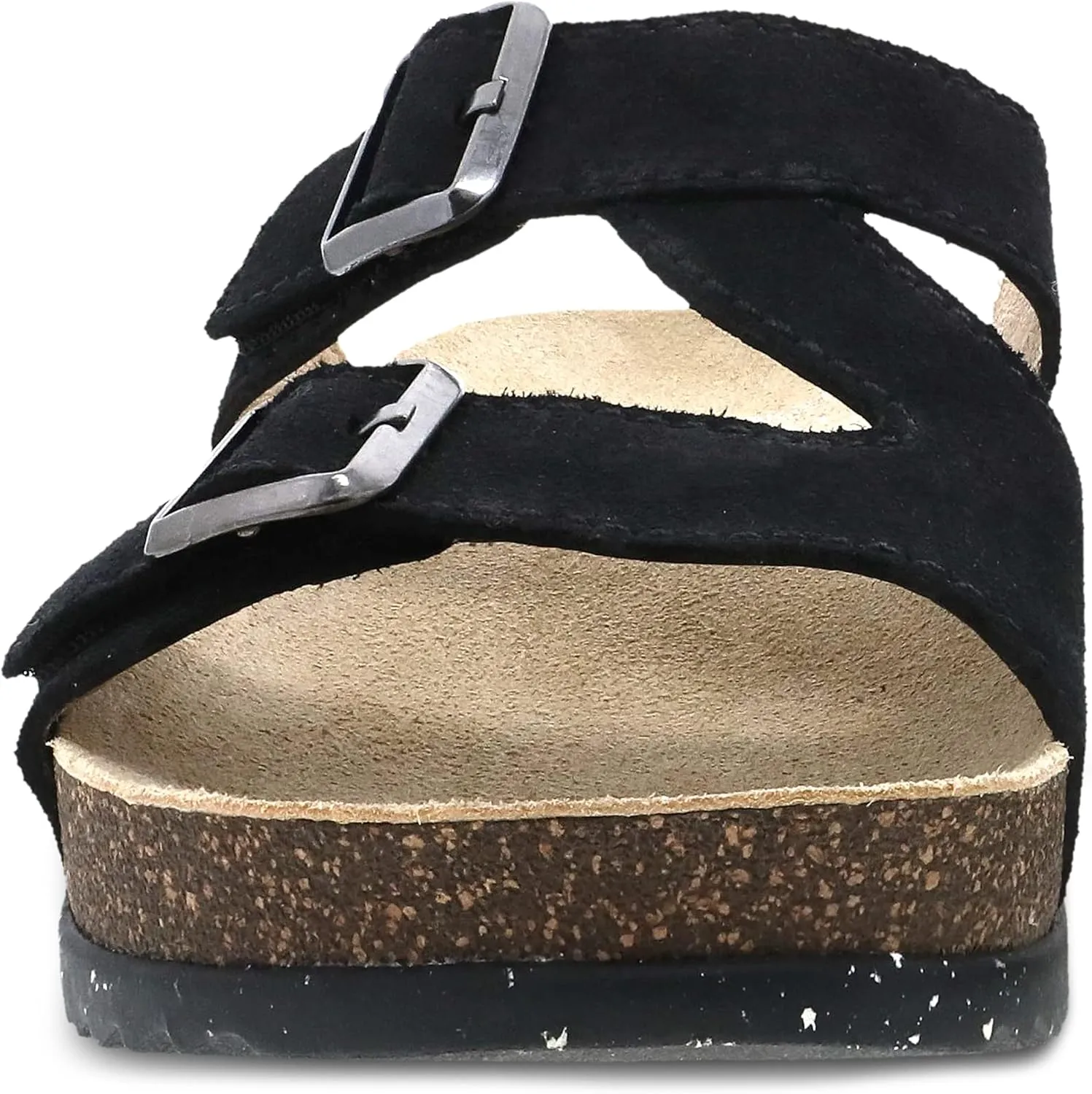 Dansko Dayna Double Buckle, Slip-On Sandal for Women - Cushioned Cork Midsole for Comfort and Shock Absorption - Vibram ECOSTEP EVO Rubber Outsole for Long-Lasting Wear