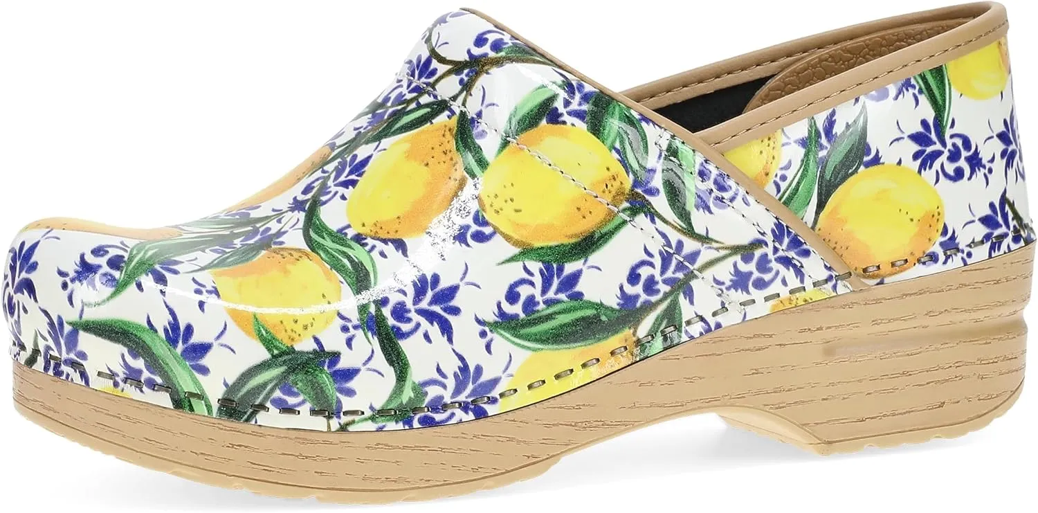 Dansko Professional Slip-On Clogs for Women - Rocker Sole and Arch Support for Comfort - Ideal for Long Standing Professionals - Nursing, Veterinarians, Food Service, Healthcare Professionals