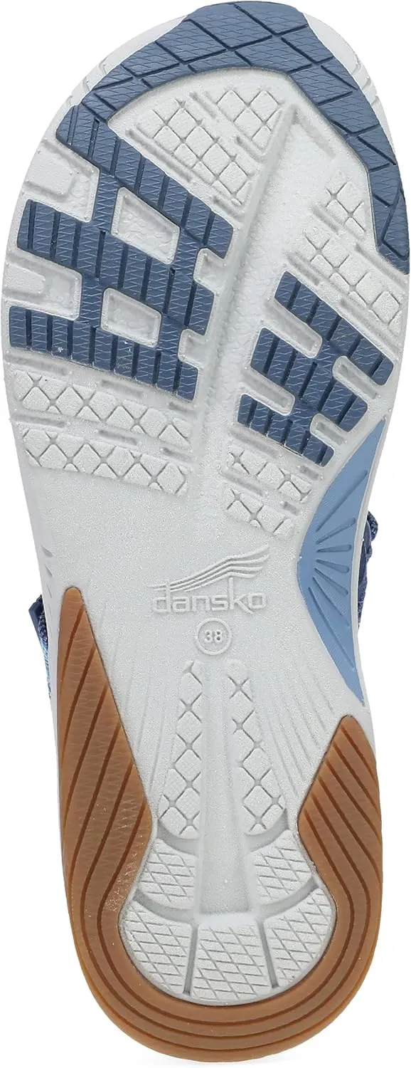 Dansko Rayna Fully Adjustable Sport Sandal for Women - Lightweight EVA Midsole and Rubber Outsole - Natural Arch Technology for Added Support - Hook and Loop Closure