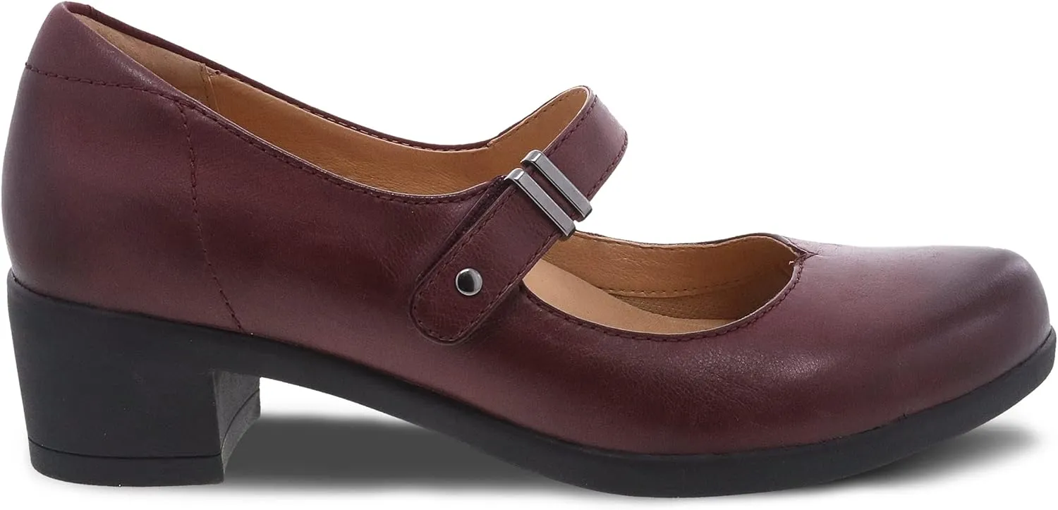 Dansko Womens Callista Mary Jane - Comfort Shoes, Arch Support, adjustabale Strap