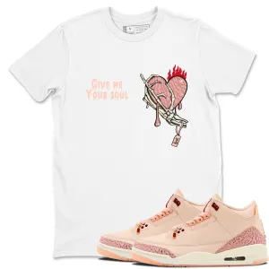 Day Cost-efficient Air Sneaker Award-winning 3 SNRT Soul Me Give - Tees Valentines Jordan Your