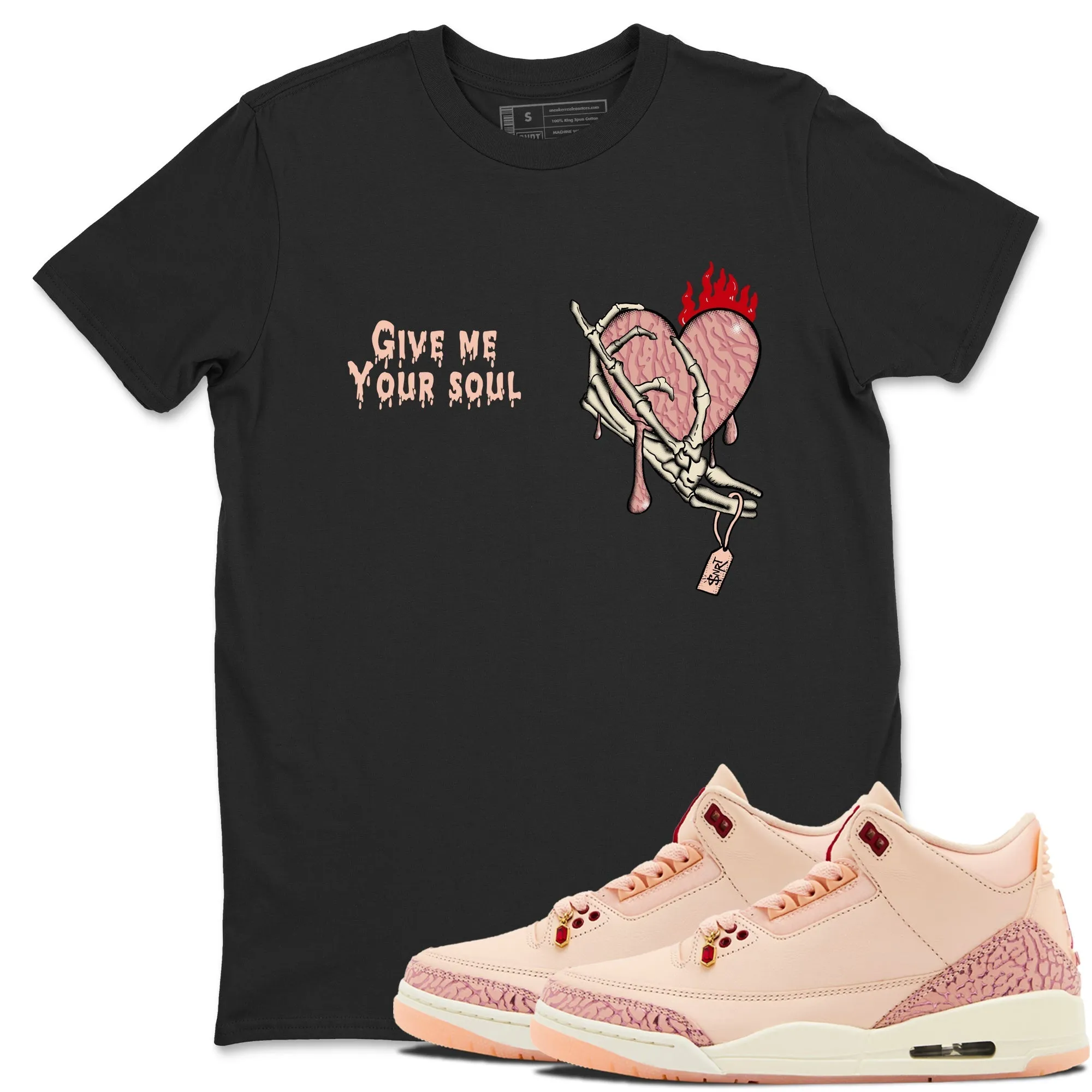 Day Cost-efficient Air Sneaker Award-winning 3 SNRT Soul Me Give - Tees Valentines Jordan Your