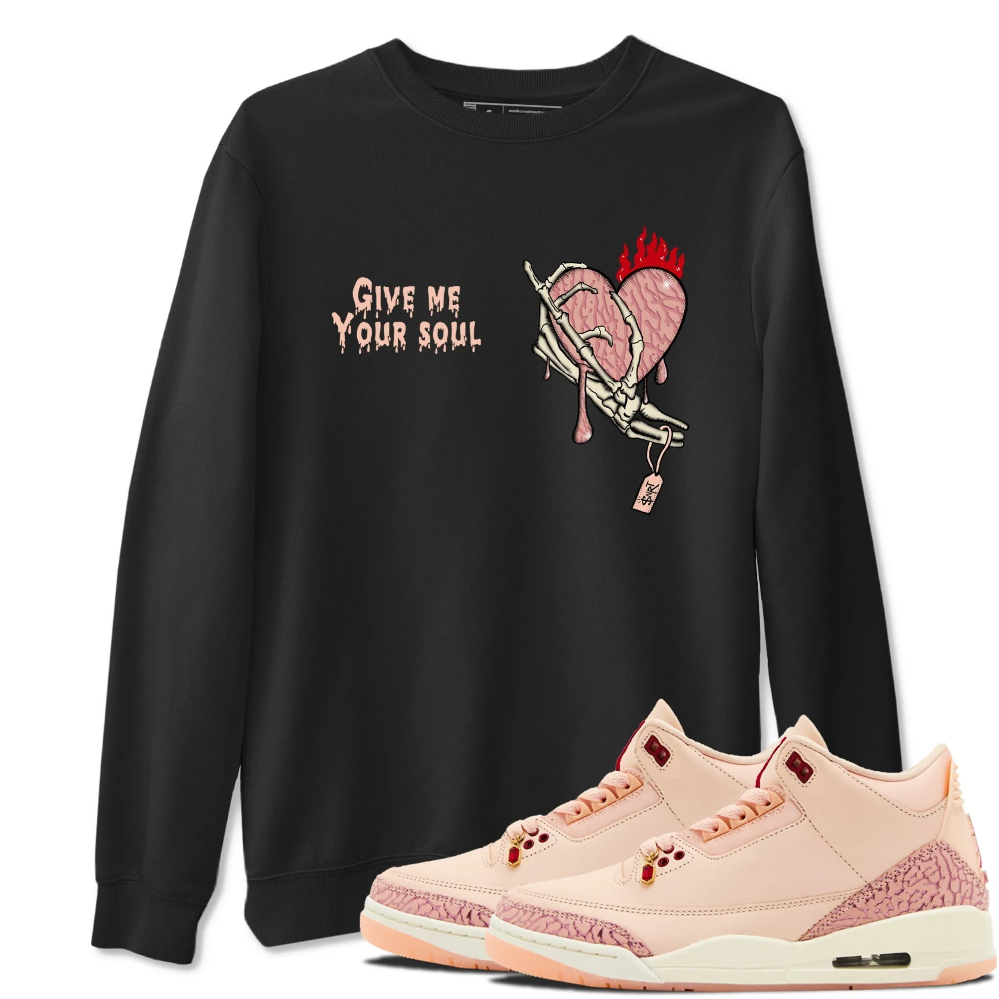 Day Cost-efficient Air Sneaker Award-winning 3 SNRT Soul Me Give - Tees Valentines Jordan Your