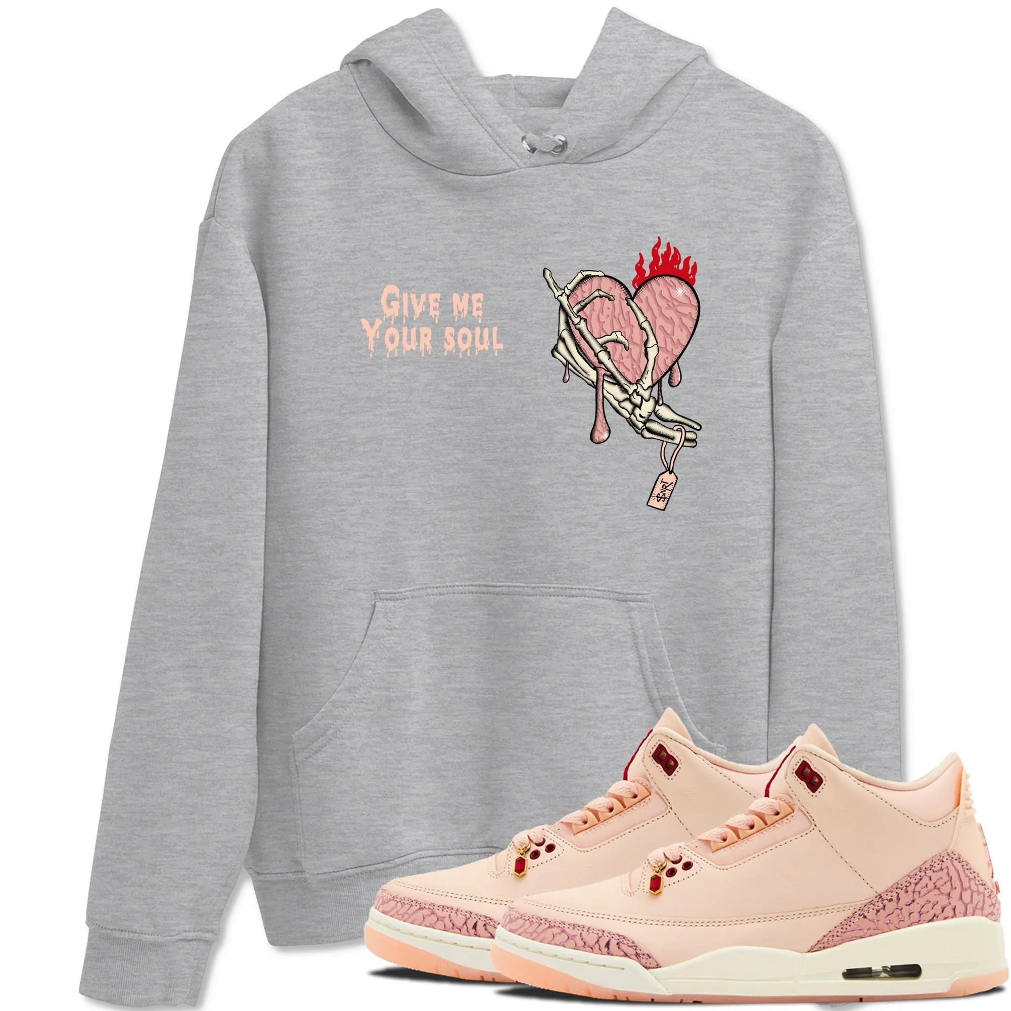 Day Cost-efficient Air Sneaker Award-winning 3 SNRT Soul Me Give - Tees Valentines Jordan Your