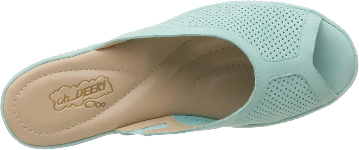 Deer Stags Women's Sue Wedge Sandal