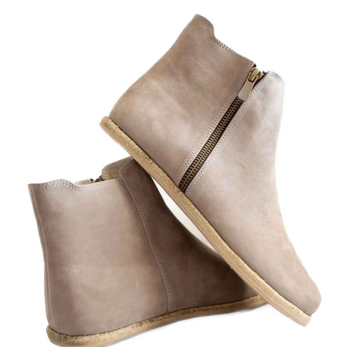 Designed By Anya Rosa Taupe Nubuck