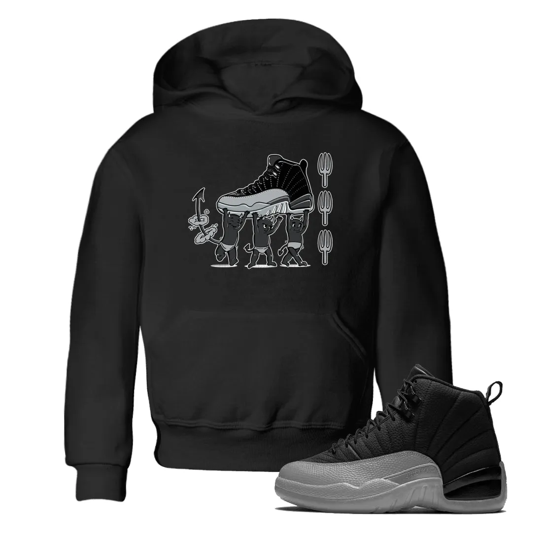Devil Grey Jordan SNRT Sneaker - 12 Wolf Black Air Extensive selection Kids Trend-setting Babies Tees