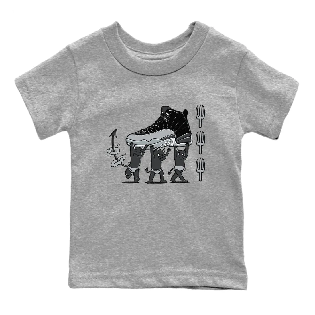 Devil Grey Jordan SNRT Sneaker - 12 Wolf Black Air Extensive selection Kids Trend-setting Babies Tees