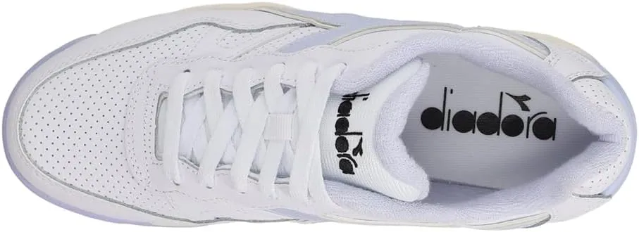 Diadora Mens Winner Lace Up Sneakers Shoes Casual - White