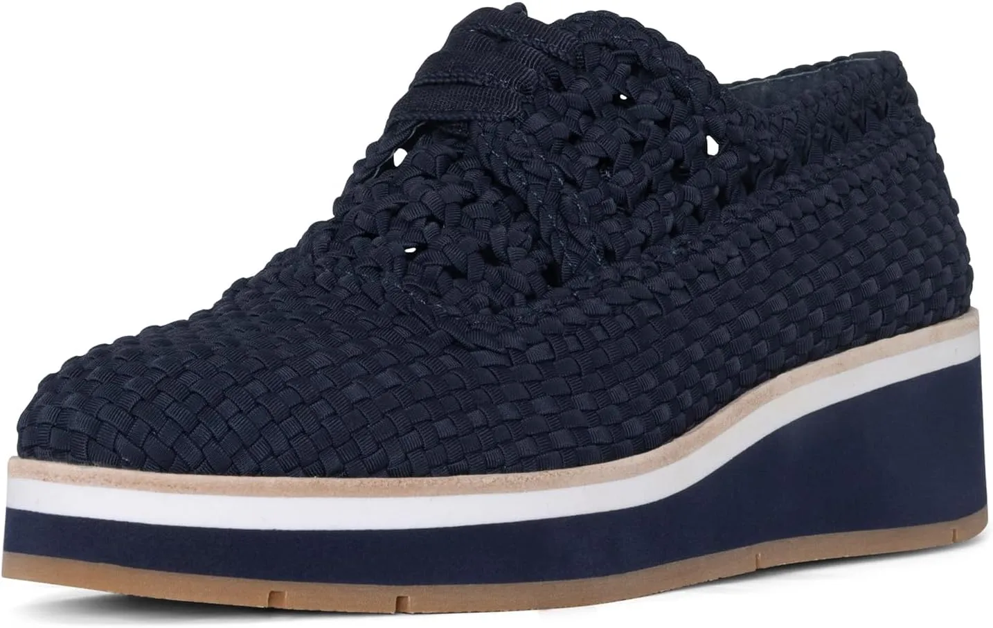 Donald Pliner Women's Napoli Crepe Elastic Wedge Sneaker