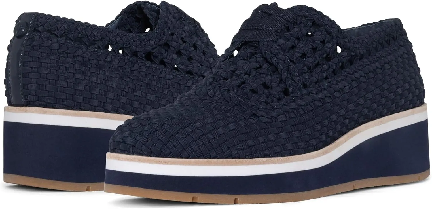 Donald Pliner Women's Napoli Crepe Elastic Wedge Sneaker