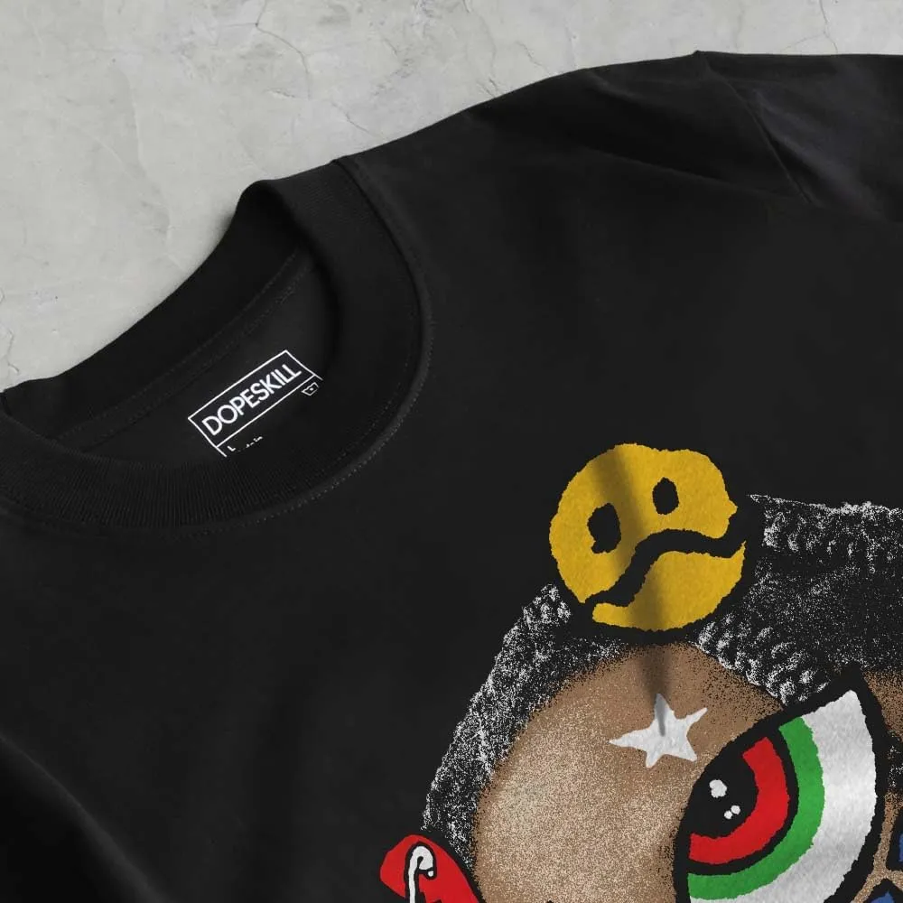 DopeSkill Graphic Tee Streetwear Hip Hop Hypebeast Street Style Crew Neck Unisex T-Shirt Sneaker Colour Matching Shirts Angel