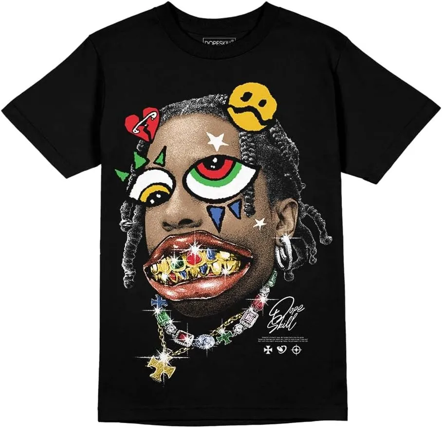 DopeSkill Graphic Tee Streetwear Hip Hop Hypebeast Street Style Crew Neck Unisex T-Shirt Sneaker Colour Matching Shirts Angel