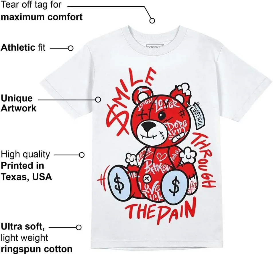 DopeSkill Graphic Tee Streetwear Hip Hop Hypebeast Street Style Unisex T-Shirt Sneaker Colour Matching Shirts Cute Bear