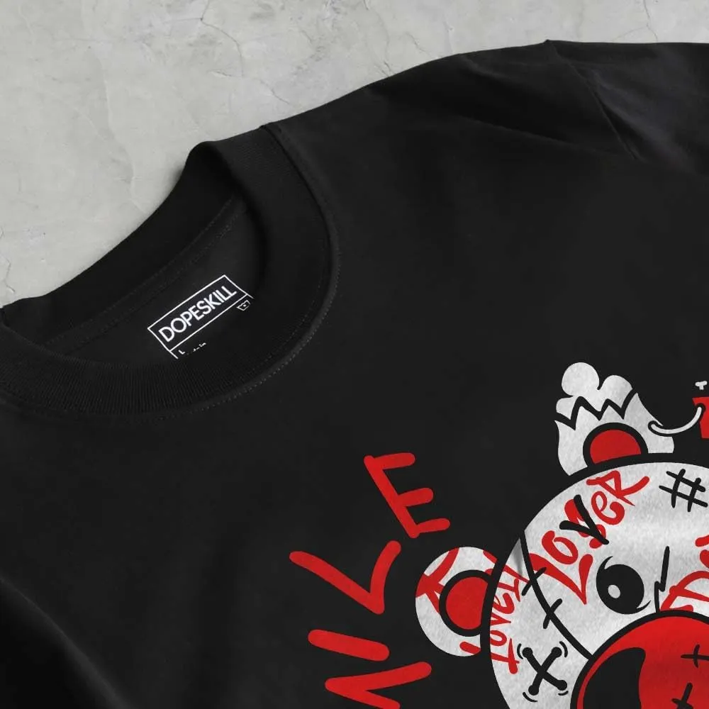 DopeSkill Graphic Tee Streetwear Hip Hop Hypebeast Street Style Unisex T-Shirt Sneaker Colour Matching Shirts Cute Bear