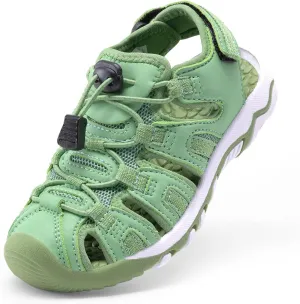 DREAM PAIRS Boys Girls Summer Outdoor Athletic Sport Sandals Walking Hiking Hook and Loop Adjustable Multicolor for Toddler/Little/Big Kids