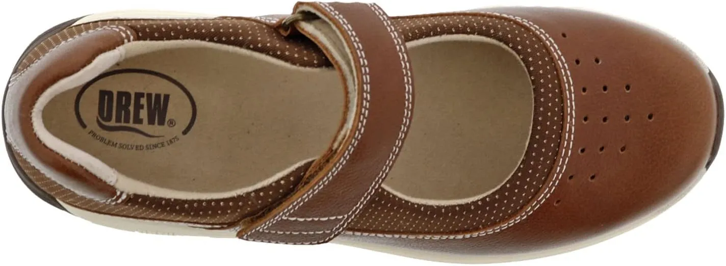 Drew Trust Womens Adjustable Mary Jane Orthopedic Comfort Shoe