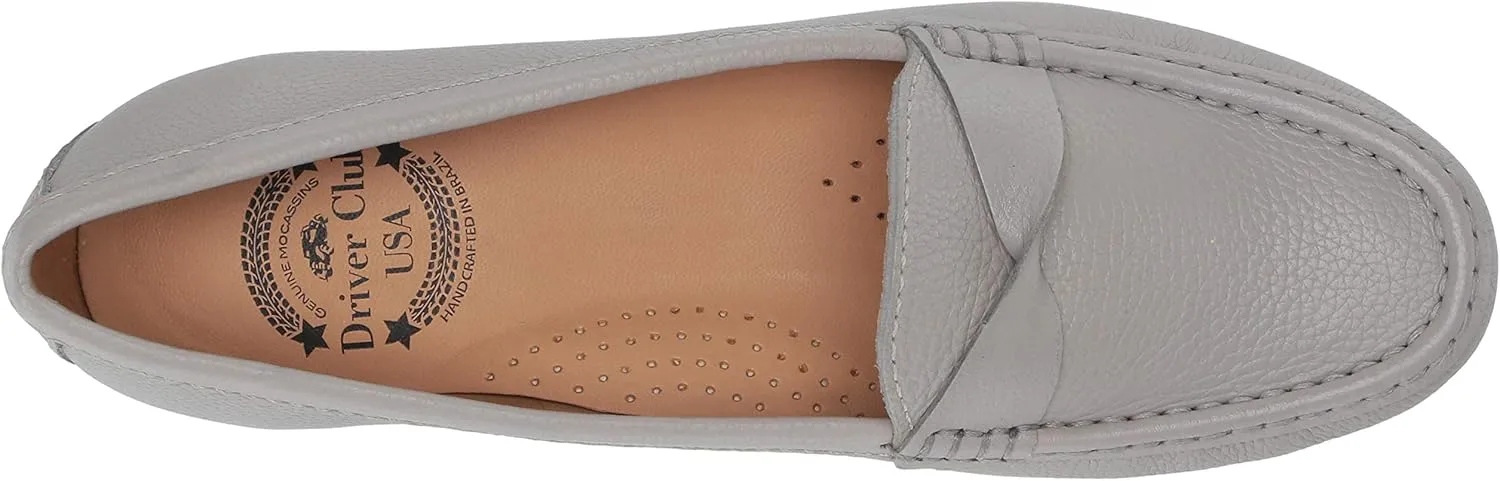 Driver Club USA Women's Leather Made in Brazil San Diego Loafer Driving Style