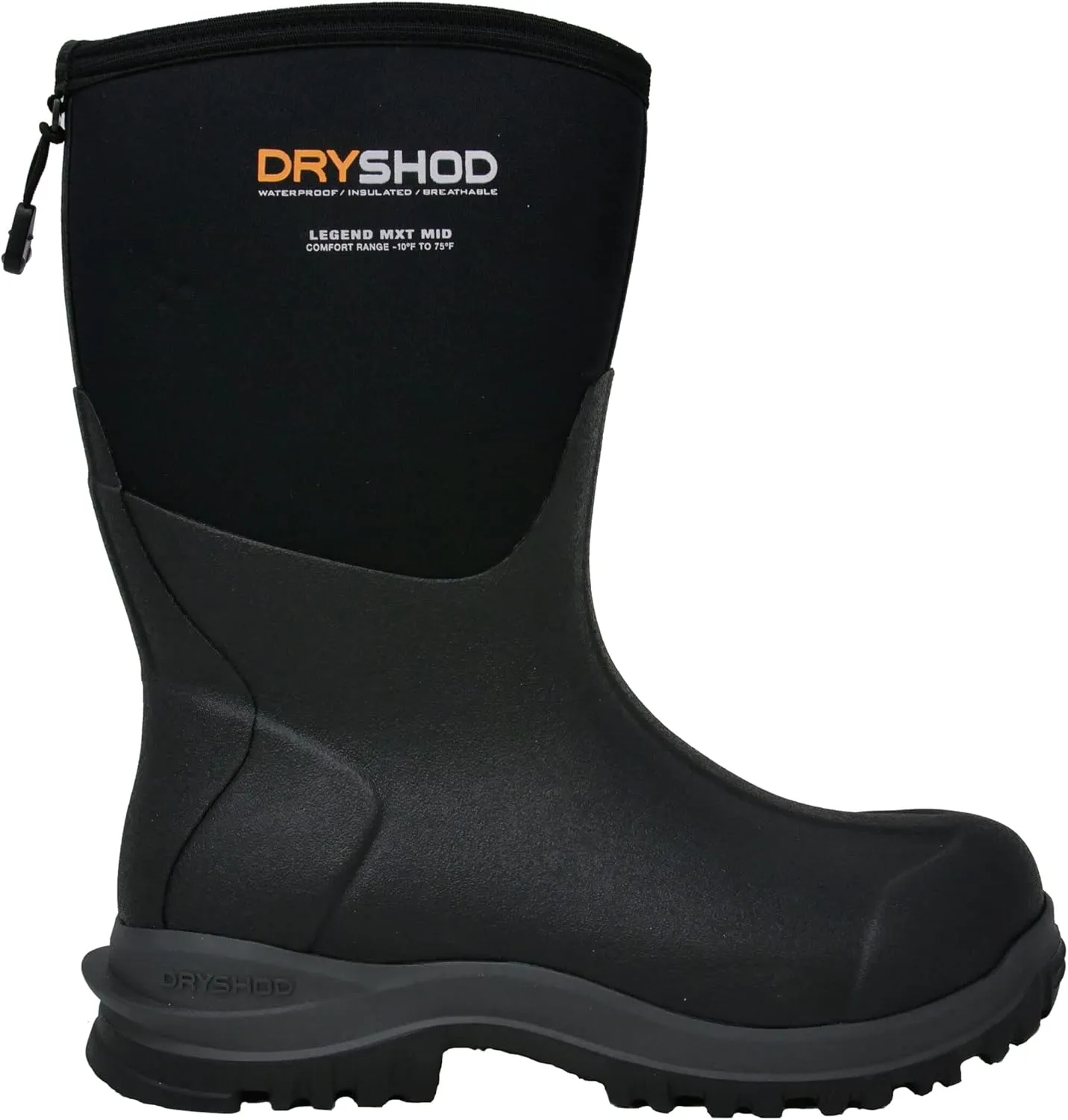 Dryshod Men's Legend MXT Rubber Boots | Waterproof | Mid-Height |