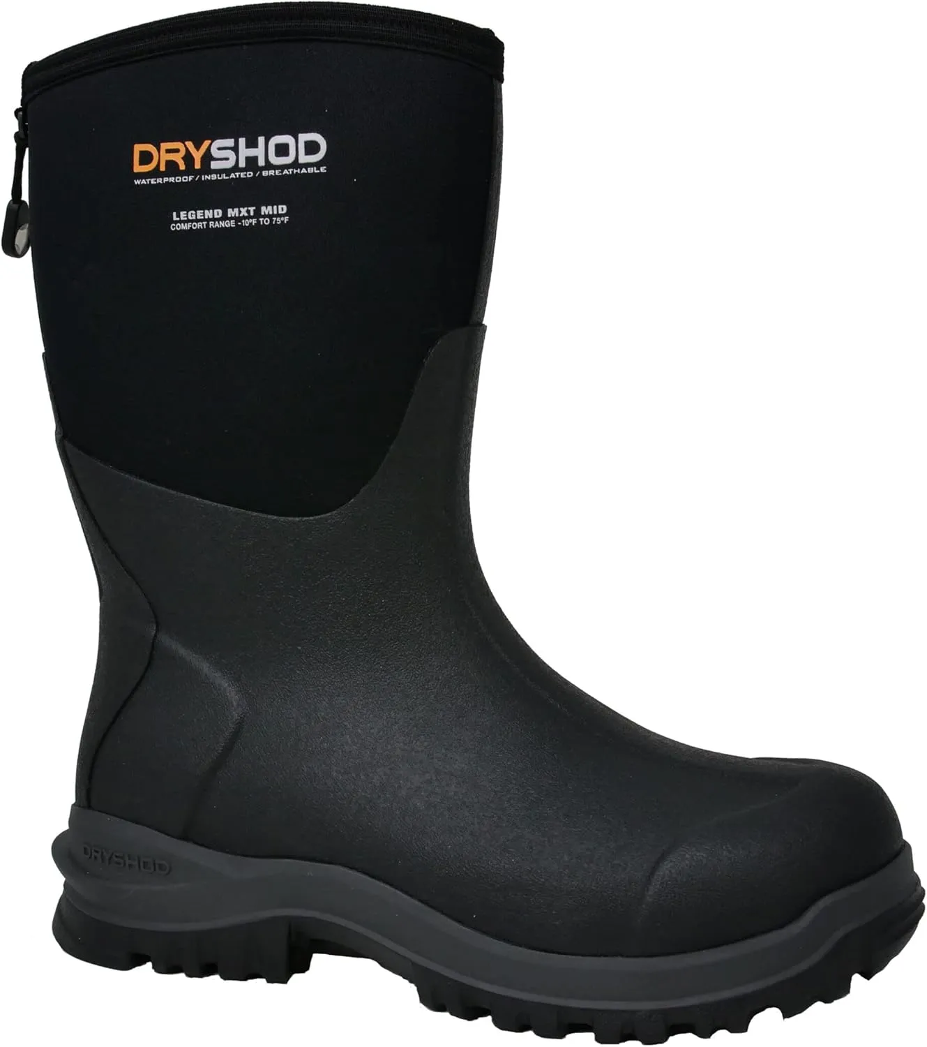Dryshod Men's Legend MXT Rubber Boots | Waterproof | Mid-Height |