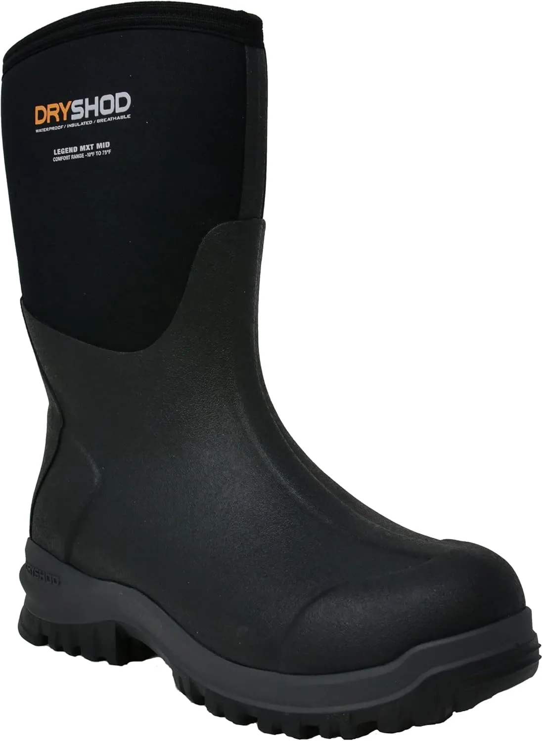 Dryshod Men's Legend MXT Rubber Boots | Waterproof | Mid-Height |