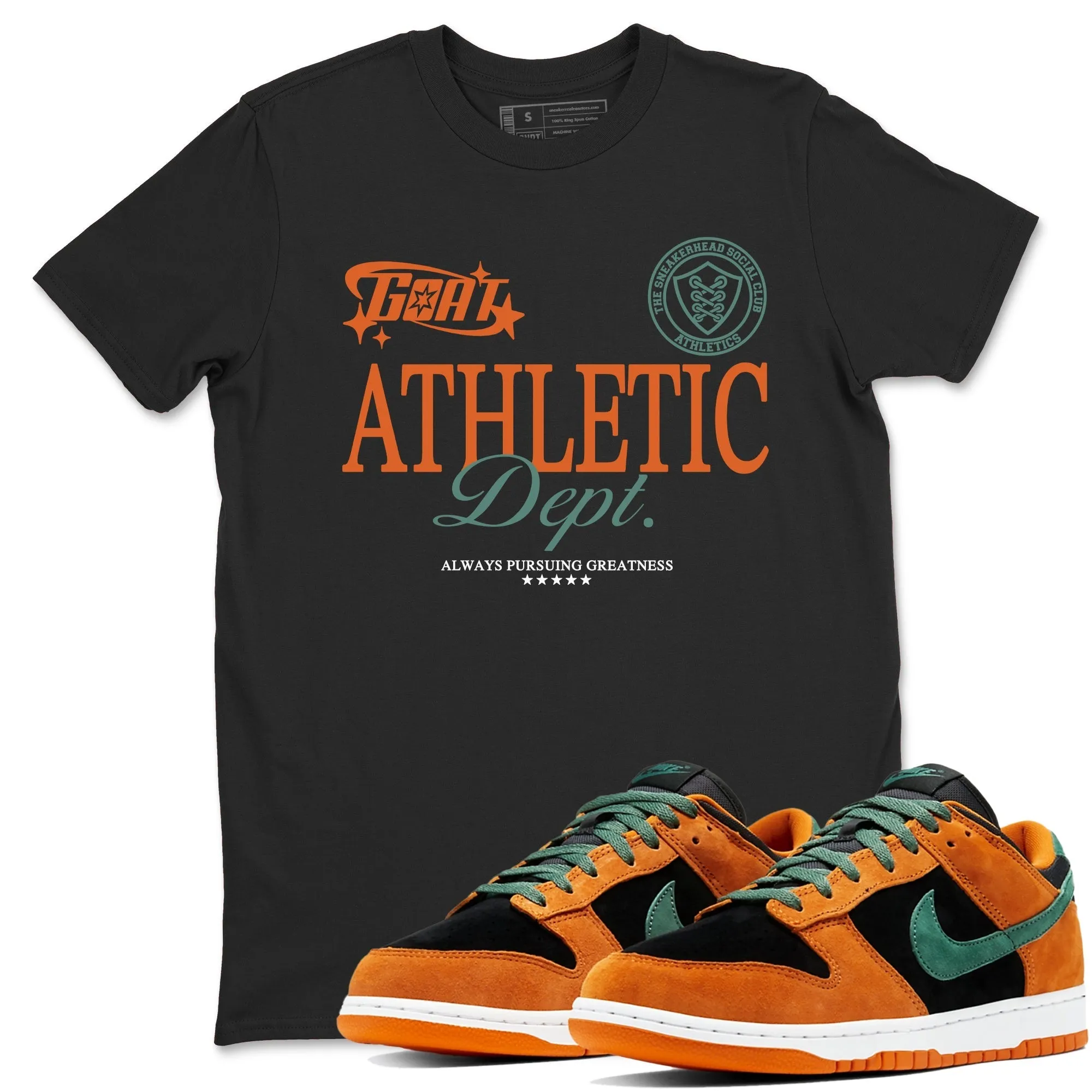 Dunk Real-time tracking Sneaker SNRT Dept Verified Ceramic - Athletic Goat Tees