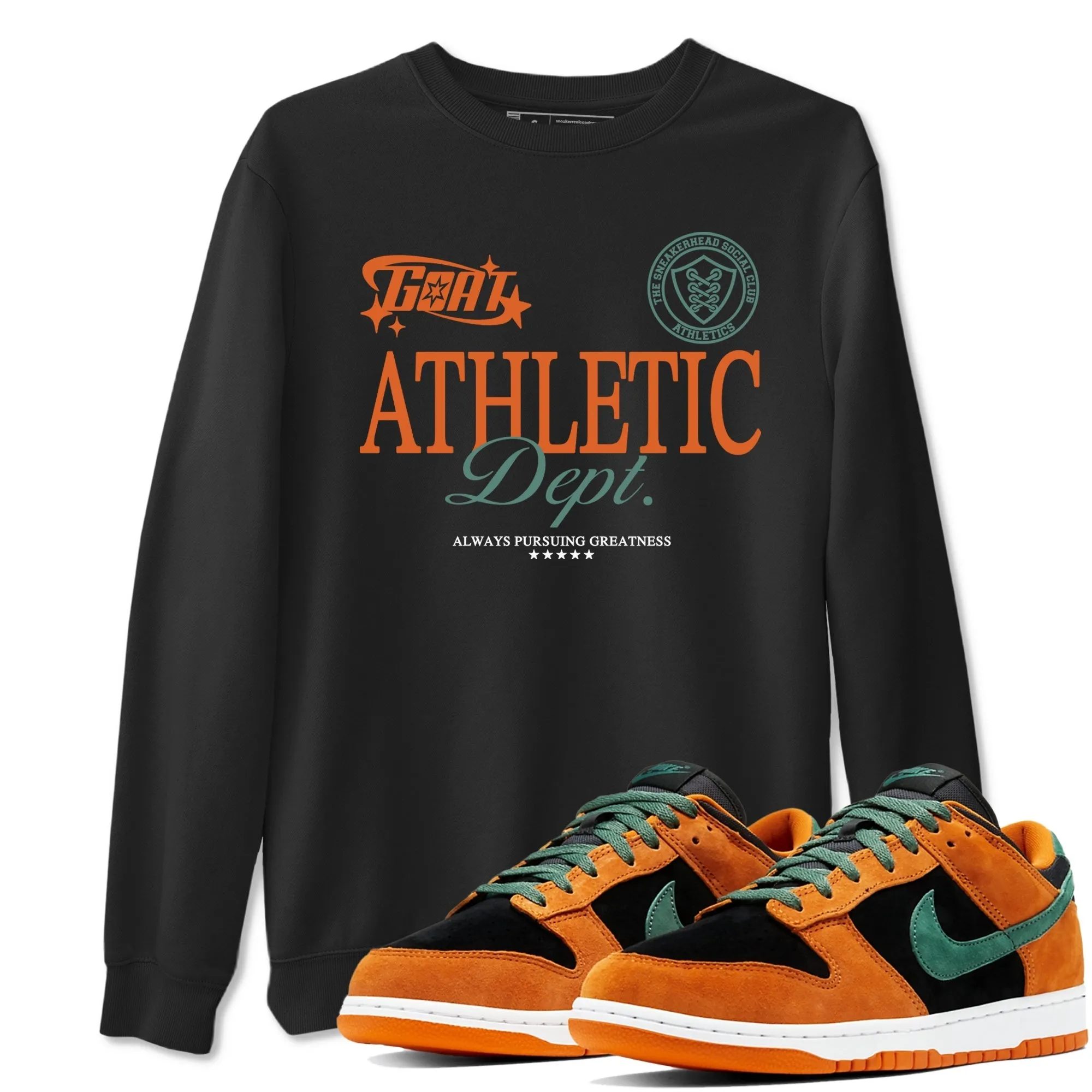Dunk Real-time tracking Sneaker SNRT Dept Verified Ceramic - Athletic Goat Tees