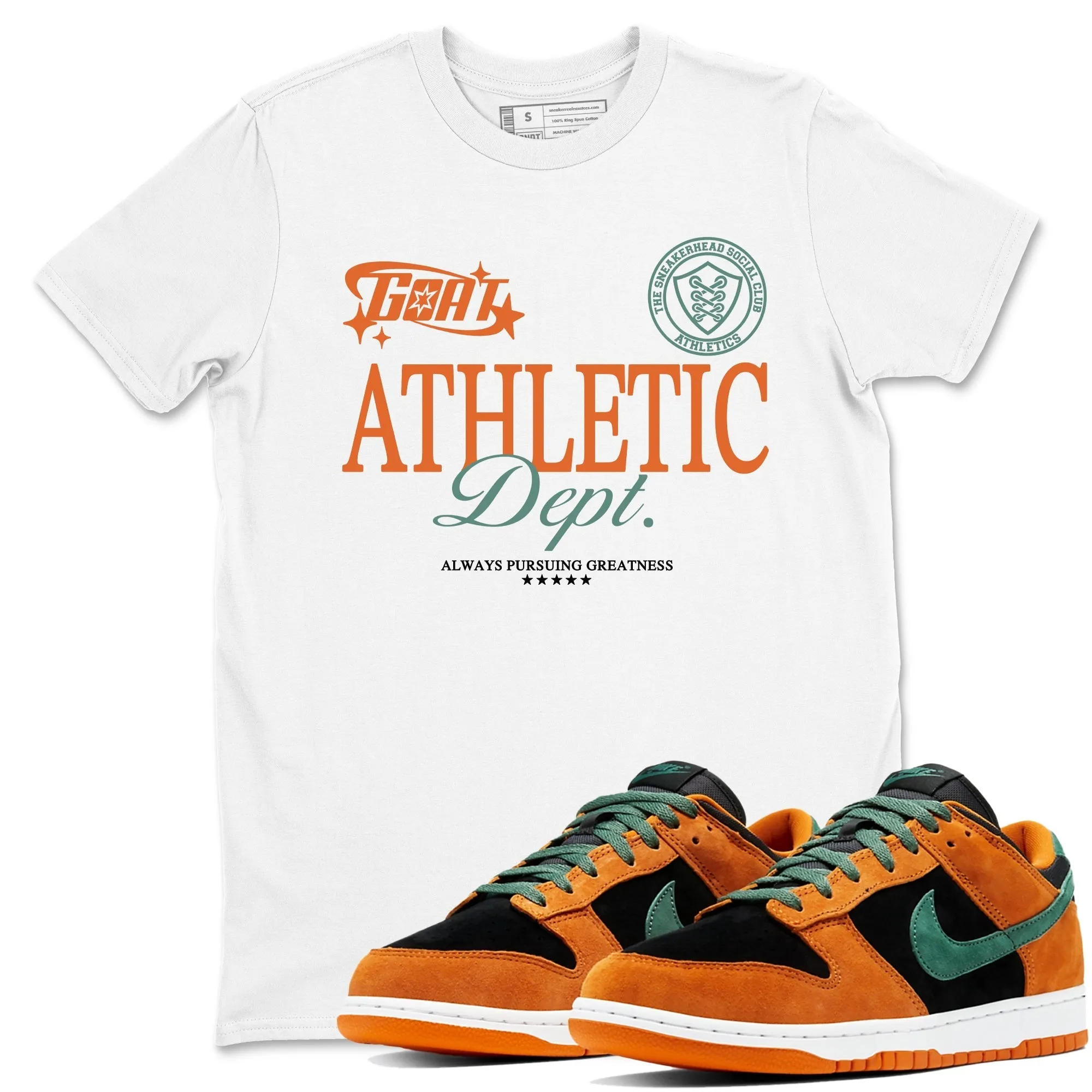 Dunk Real-time tracking Sneaker SNRT Dept Verified Ceramic - Athletic Goat Tees