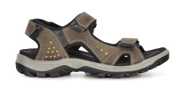 Ecco Dark Clay Offroad Lite Mens Sandals 822084-02559