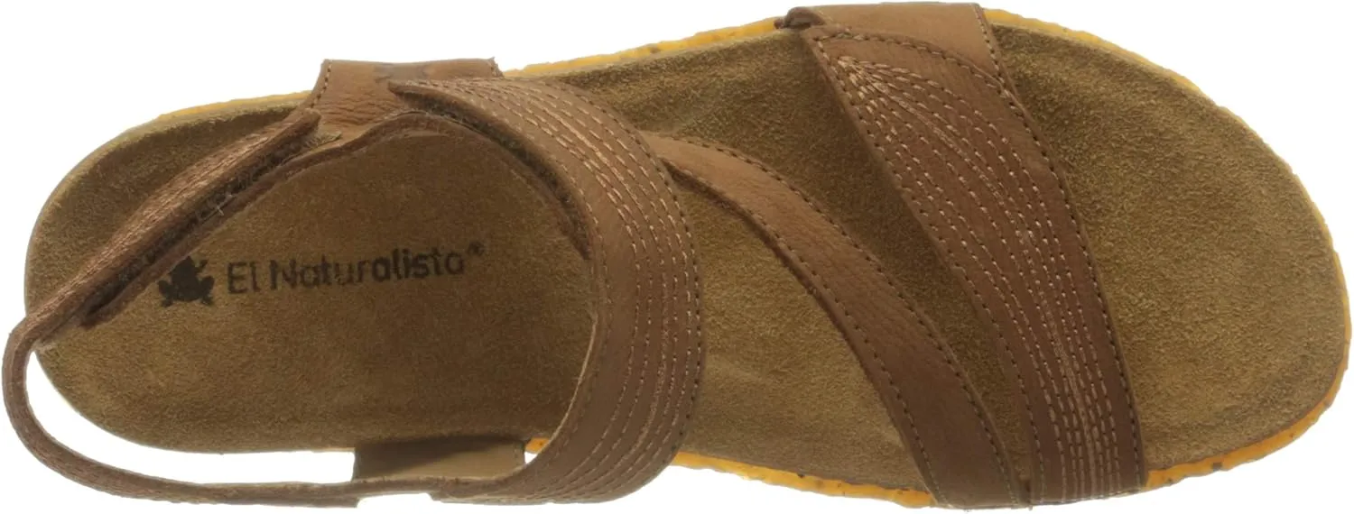 El Naturalista Women's Ankle-Strap Sandal, 5.5