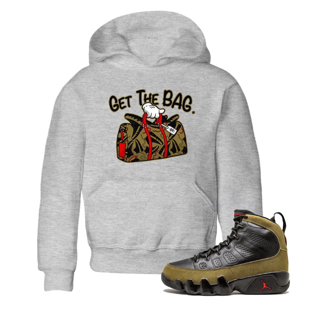 Energy-efficient - 9 Clean lines Air Jordan The Sneaker Kids Tees Bag Get SNRT Olive