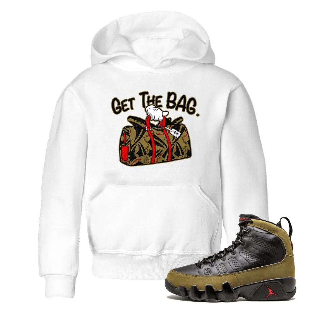 Energy-efficient - 9 Clean lines Air Jordan The Sneaker Kids Tees Bag Get SNRT Olive