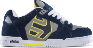 etnies Men's Faze Skate Shoe, Navy/Grey/Yellow, 10.5