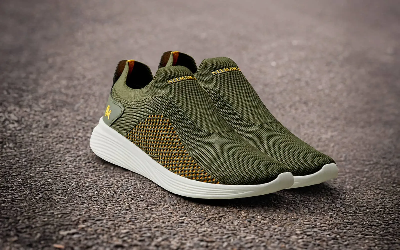 Everyday Basic Slip Ons : Citrus Olive