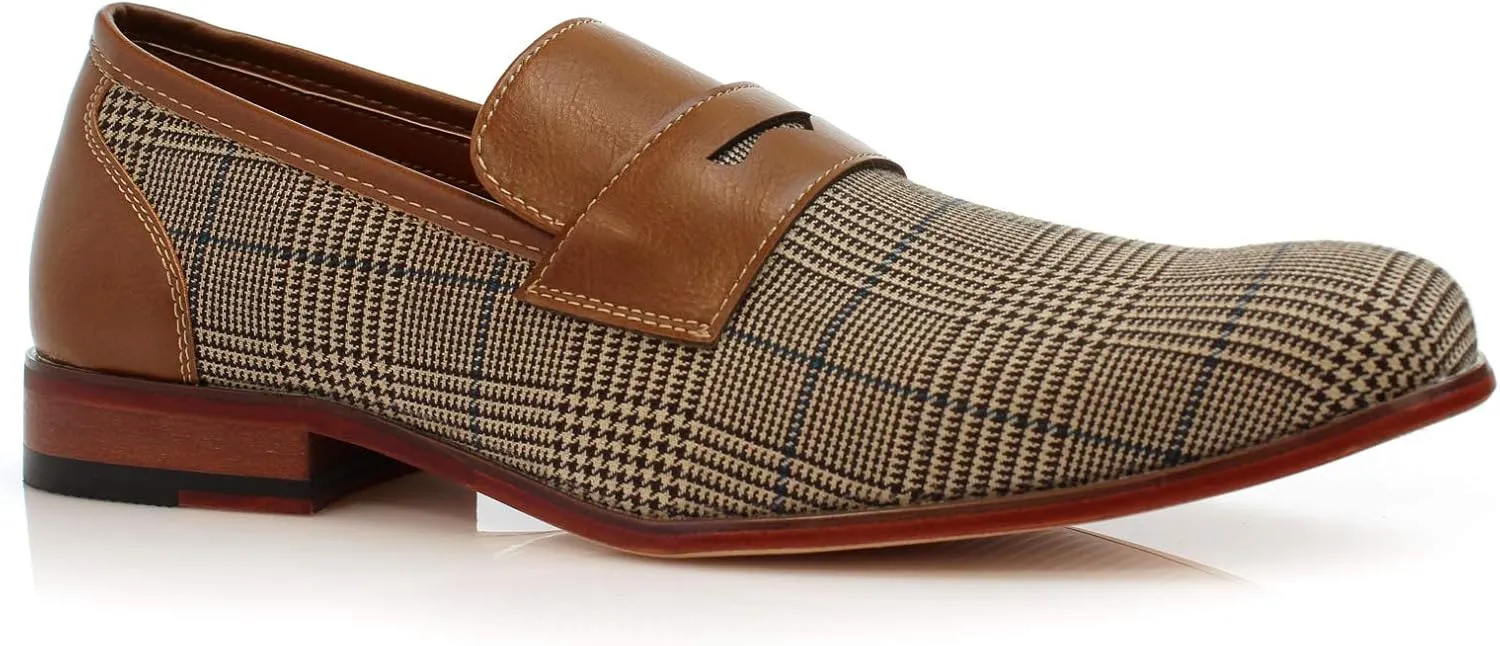 Ferro Aldo Sidney MFA19371 Mens Casual Classic Penny Loafer Dress Shoes