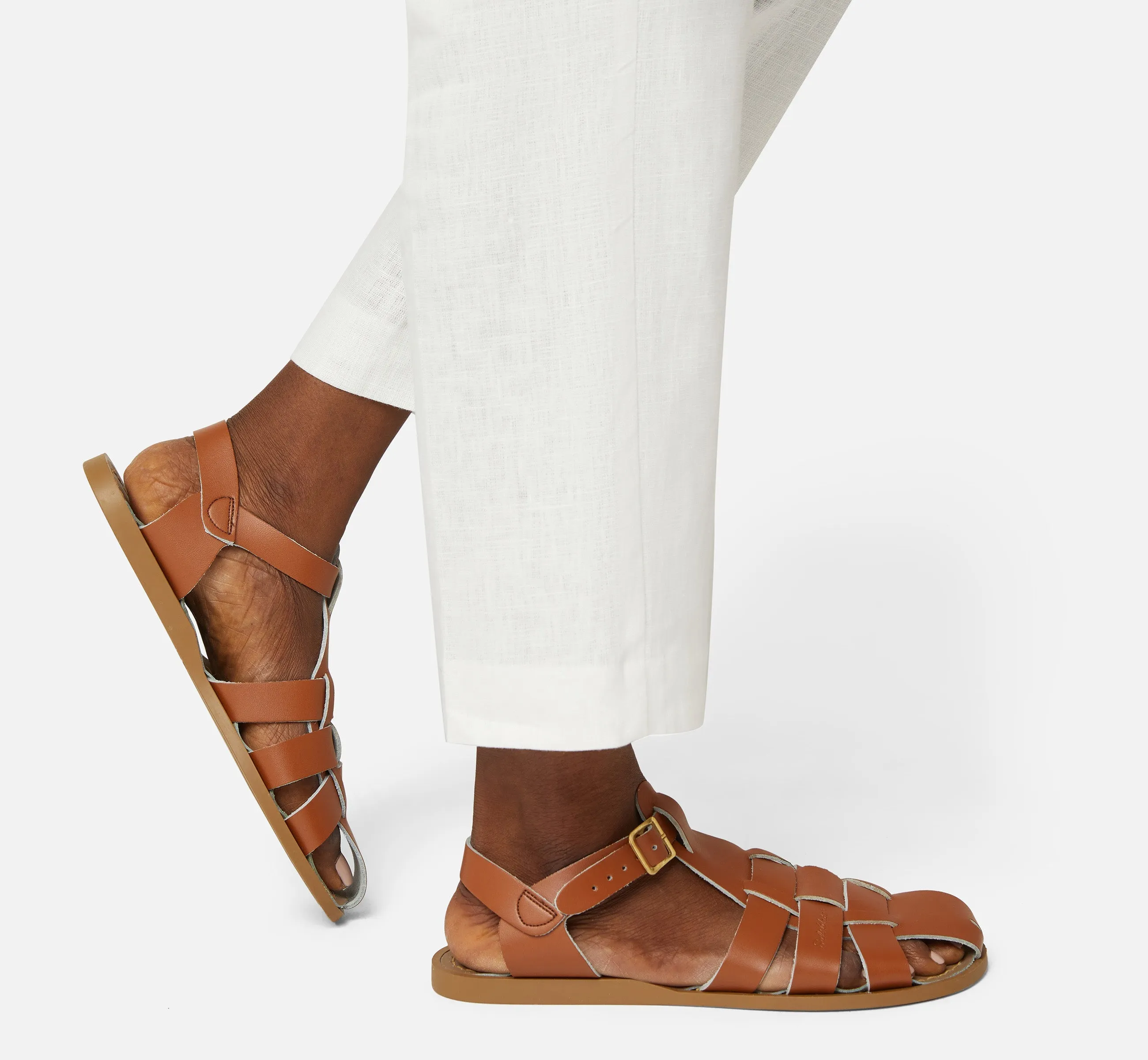 Fisherman Shark Original Tan Womens Sandal