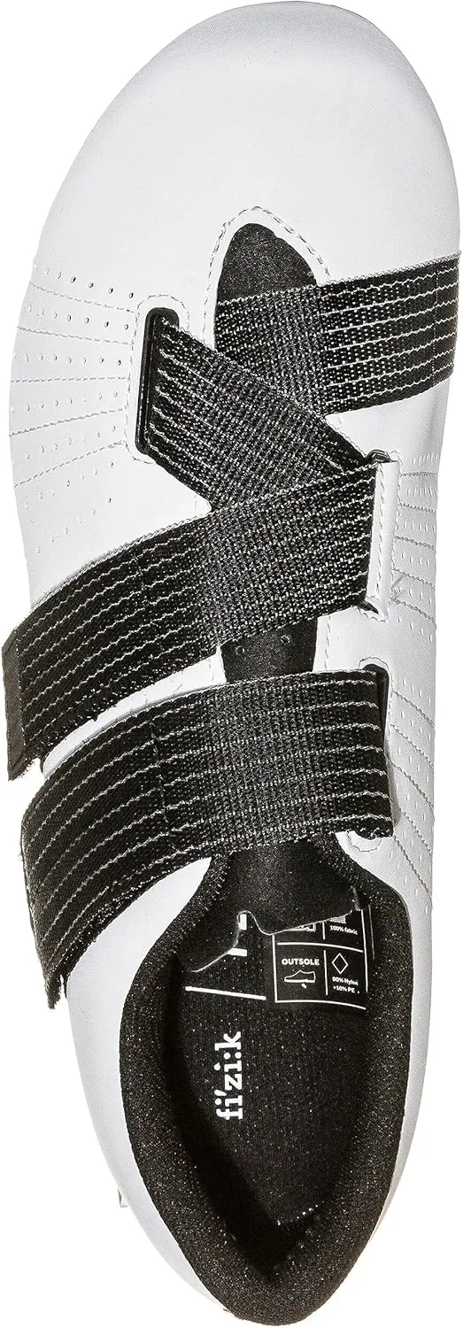 Fizik Unisex's Modern Cyclist Shoes, Black White, 7.5 UK