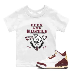 Flex 3 Crush Hustle Kids Ma Air And A Great price drop Tees x Sneaker Maniere Remote-controlled - SNRT Burgundy Jordan