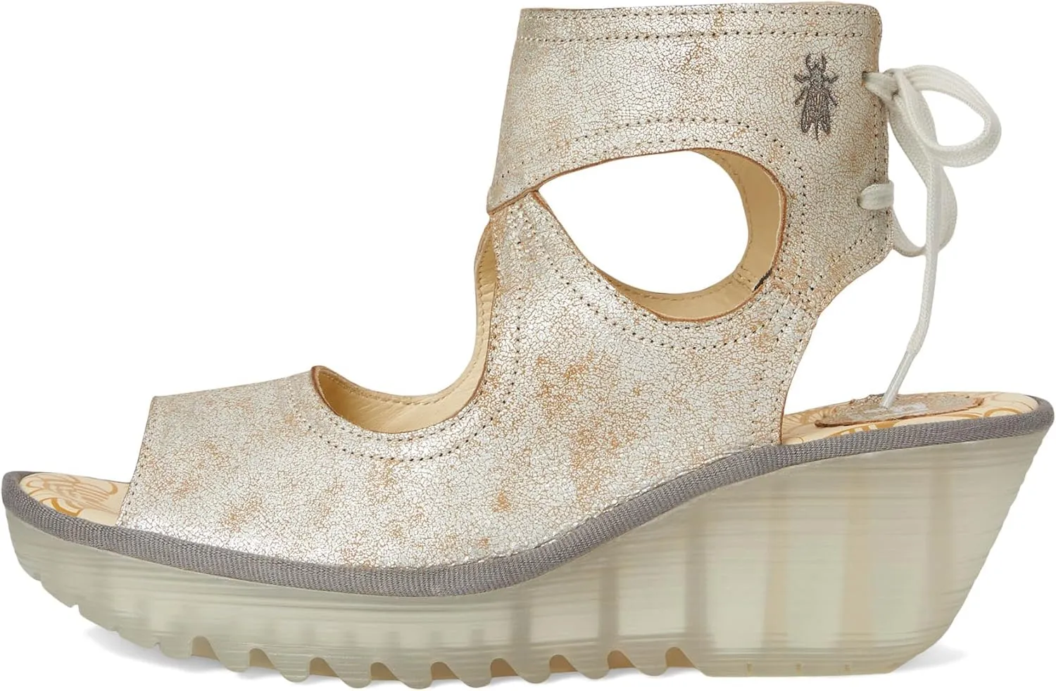 FLY London Women's Yulp571fly Wedge Sandal
