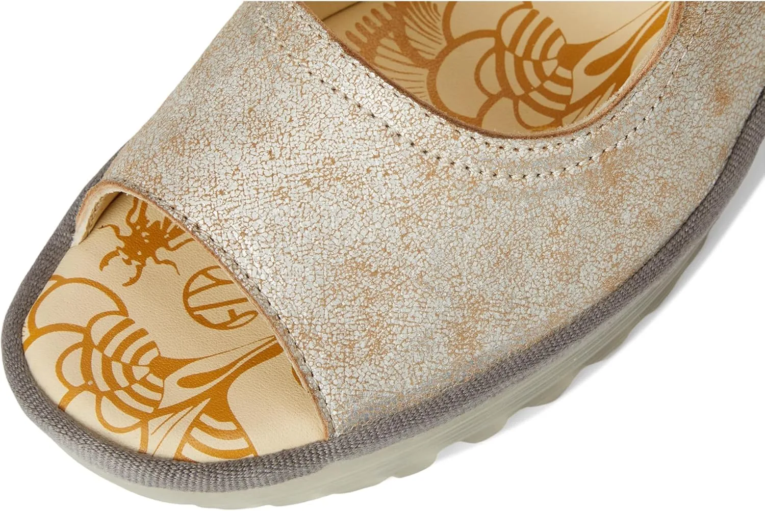 FLY London Women's Yulp571fly Wedge Sandal