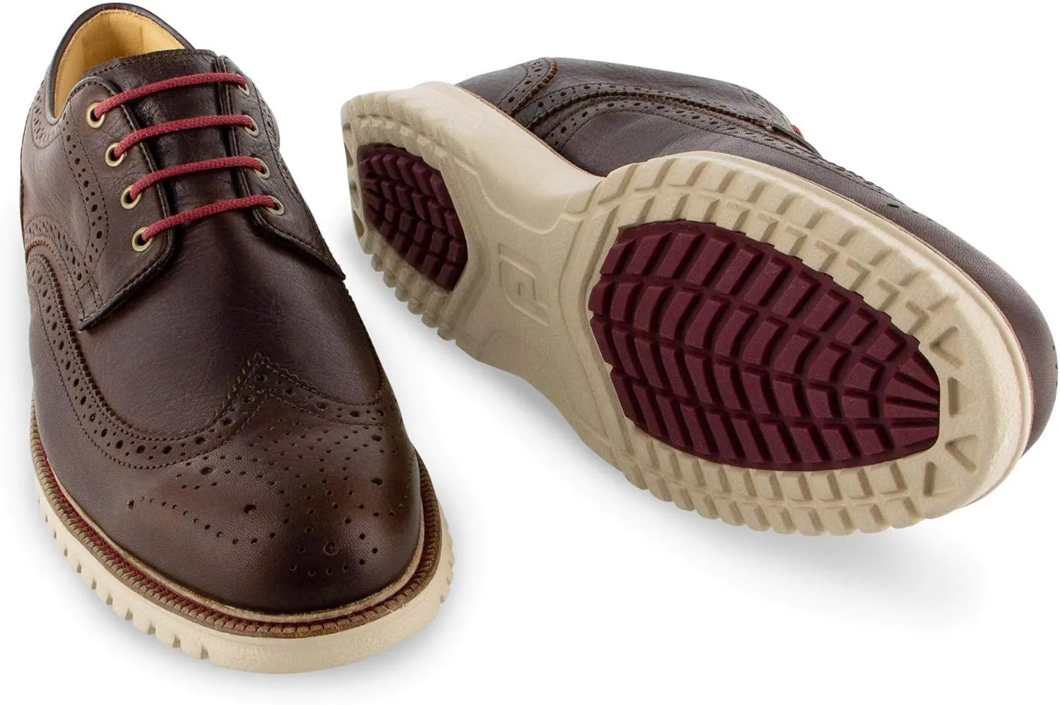 FootJoy Men's Club Casuals Wing Tip Golf Shoe
