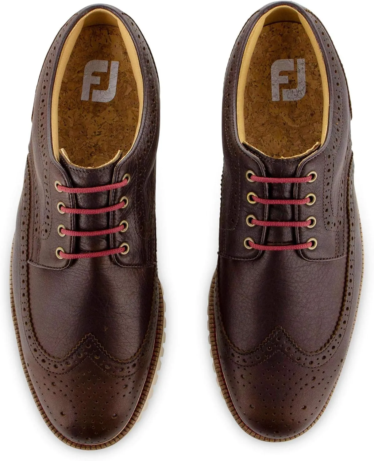 FootJoy Men's Club Casuals Wing Tip Golf Shoe
