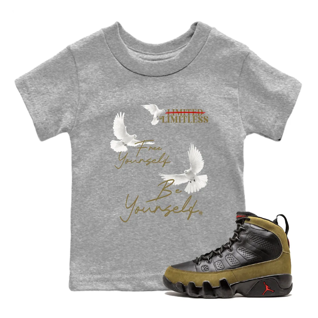 Free Air Be Curated selection Tees Sneaker Yourself Olive Yourself Jordan SNRT 9 - Global delivery Kids