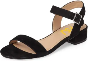 FSJ Women Casual Open Toe Block Low Heel Ankle Strap Sandals Comfort Summer Shoes Size 4-15 US