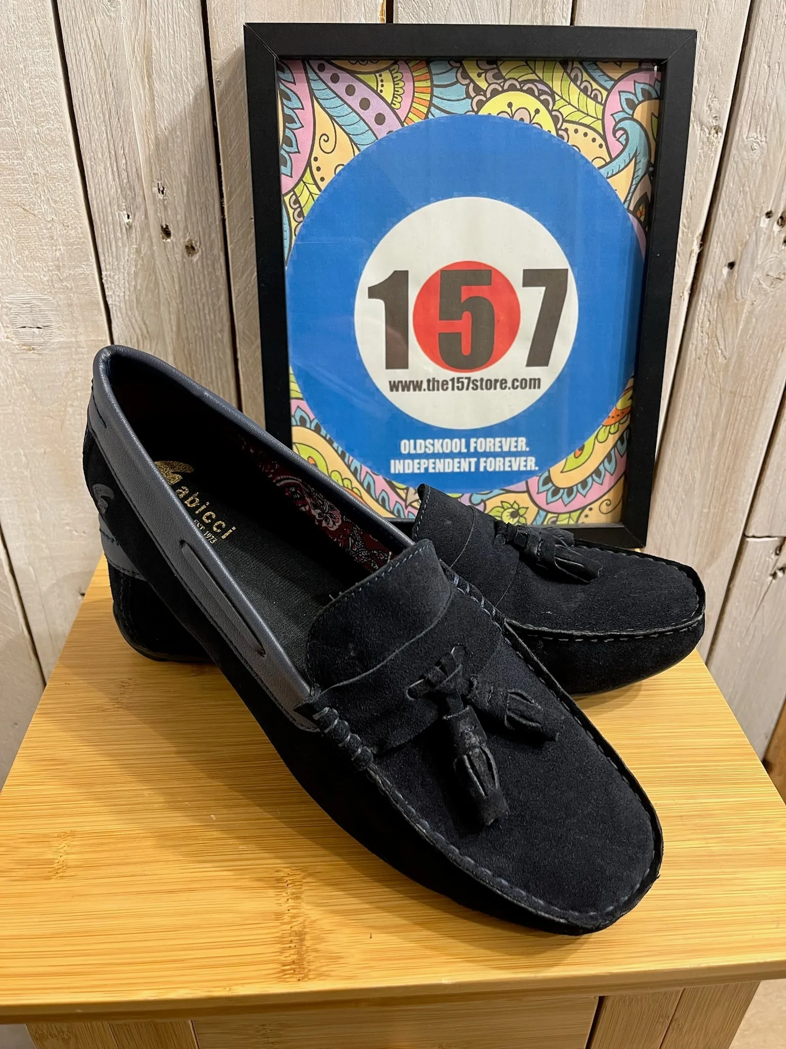 Gabicci Charlie Suede Loafers - Navy