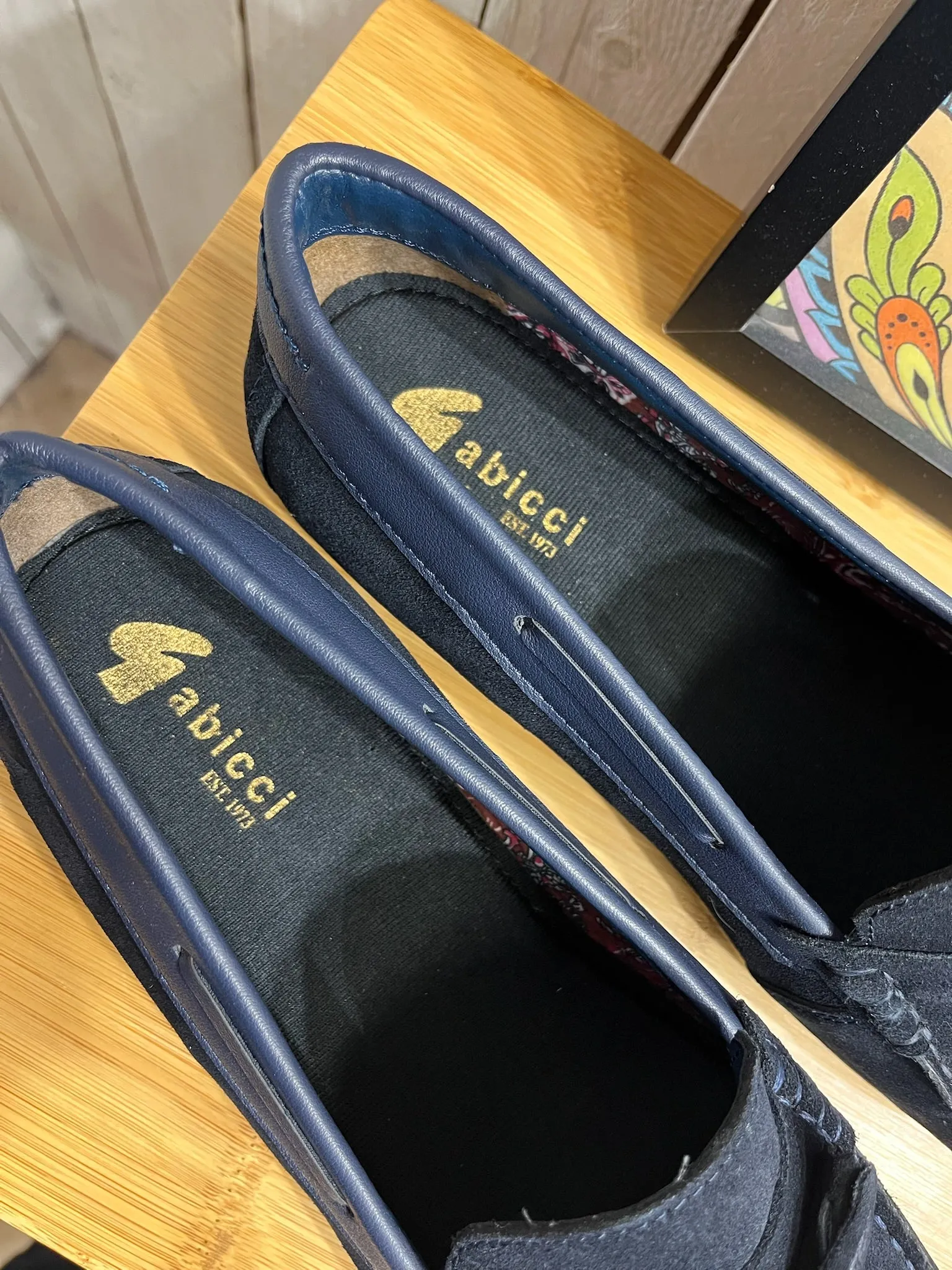 Gabicci Charlie Suede Loafers - Navy